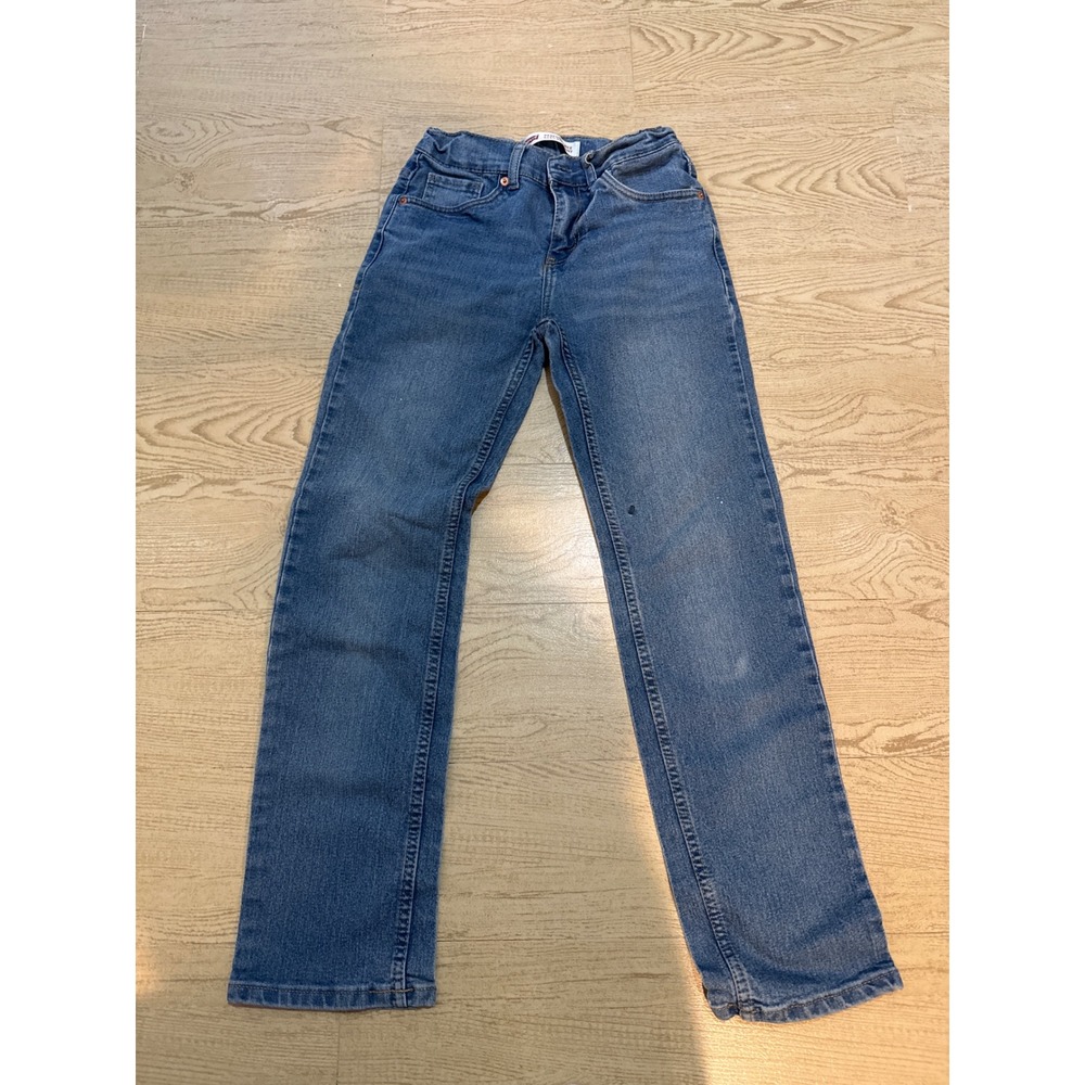 Levi's Boys Performance 514 Straight Leg Jeans Medium Wash Blue Size 14‎ Regular